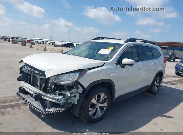 4S4WMAFD5L3415778 2020 SUBARU ASCENT White Առջևի ձախ երեք քառորդ տեսարան