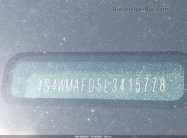 4S4WMAFD5L3415778 2020 SUBARU ASCENT White 