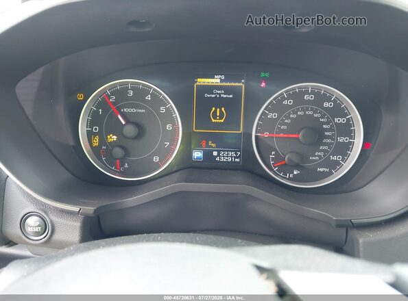 4S4WMAFD5L3455567 2020 SUBARU ASCENT Blue უკანა სავარძლების ხედი