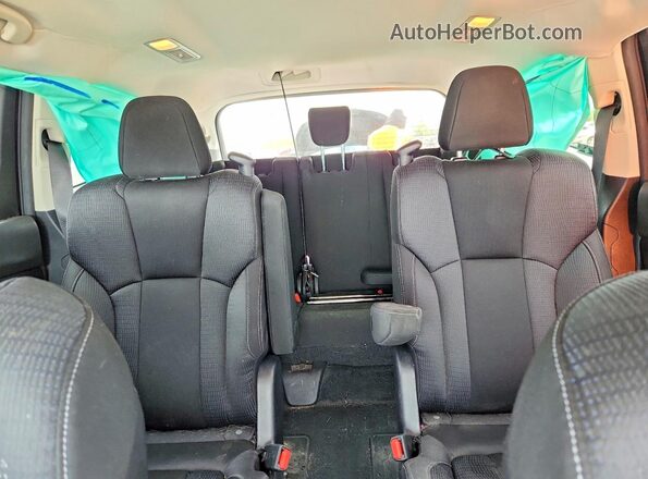 4S4WMAFD5L3456038 2020 SUBARU ASCENT White Հետևի նստատեղերի տեսք
