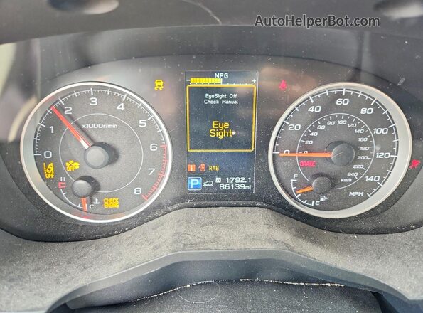 4S4WMAFD5L3456038 2020 SUBARU ASCENT White Սարքավորումների վահանակի տեսք