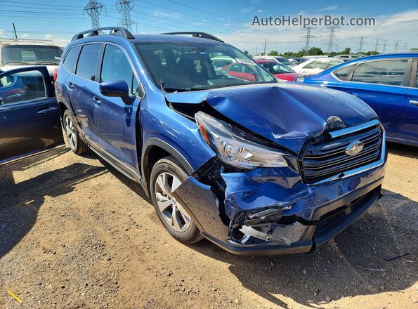 4S4WMAFD5M3432100 2021 SUBARU ASCENT Blue Delantero derecho