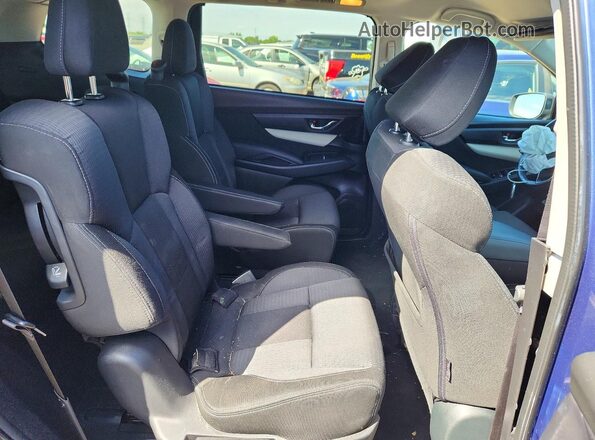 4S4WMAFD5M3432100 2021 SUBARU ASCENT Blue Vista de los asientos traseros