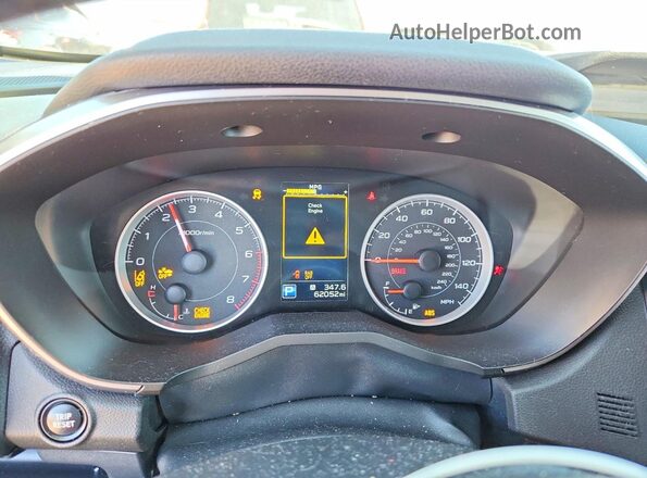 4S4WMAFD5M3432100 2021 SUBARU ASCENT Blue Vista del cuadro de instrumentos