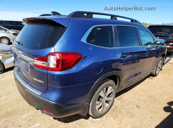 4S4WMAFD5M3432100 2021 SUBARU ASCENT Blue Trasero derecho