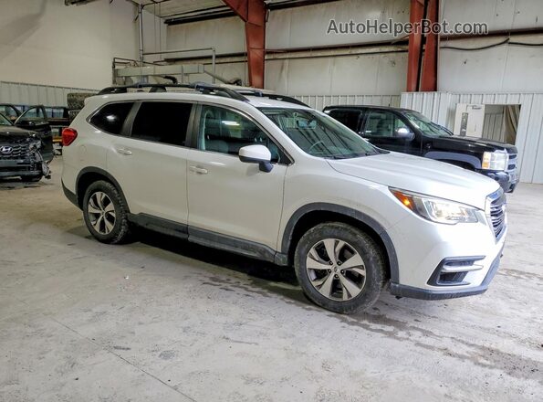 4S4WMAFD8K3417698 2019 SUBARU ASCENT Белый Передняя правая четверть
