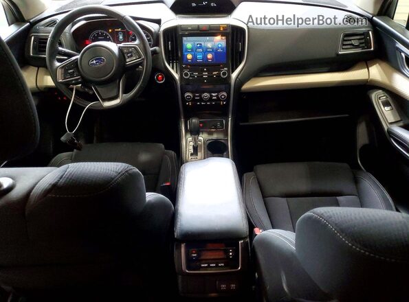4S4WMAFD8K3417698 2019 SUBARU ASCENT Белый Вид панели приборов