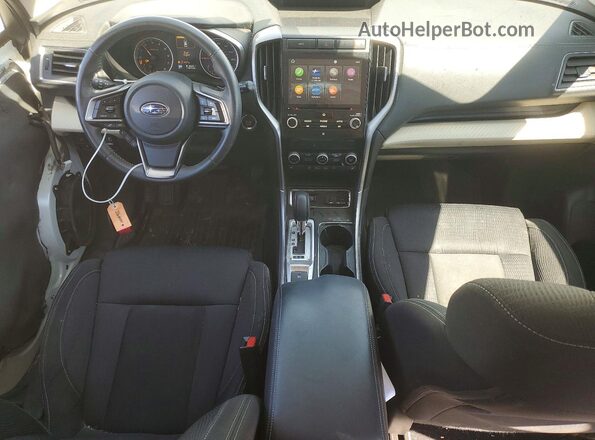 4S4WMAFD8K3450233 2019 SUBARU ASCENT White Vista del salpicadero