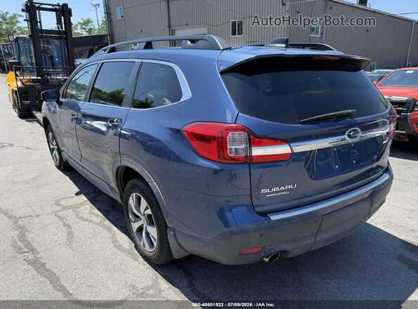 4S4WMAFD8L3470046 2020 SUBARU ASCENT Синий Задняя левая четверть
