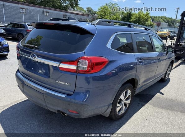 4S4WMAFD8L3470046 2020 SUBARU ASCENT Синий Задняя правая четверть