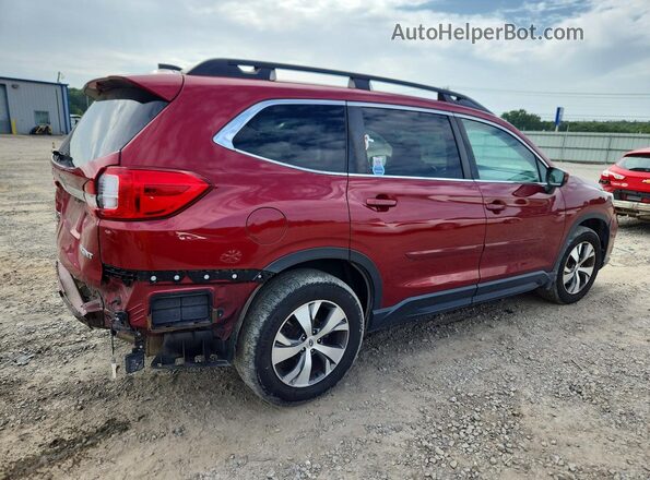 4S4WMAFD9K3405835 2019 SUBARU ASCENT Burgundy Trasero derecho