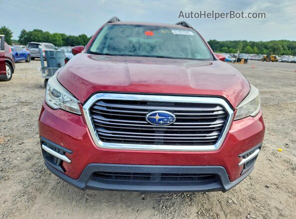 4S4WMAFD9K3405835 2019 SUBARU ASCENT Burgundy Vista frontal