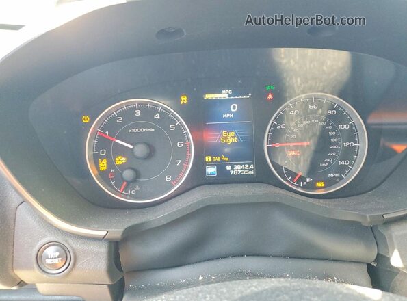 4S4WMAFD9L3433684 2020 SUBARU ASCENT Серый Вид щитка приборов