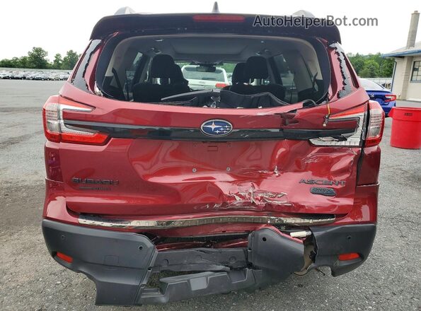 4S4WMAFD9S3402501 2025 SUBARU ASCENT Red Vista trasera