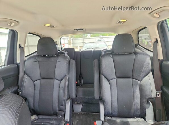4S4WMAFDXL3432253 2020 SUBARU ASCENT Gray Widok tylnych siedzeń