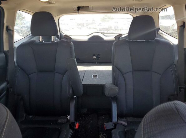 4S4WMAGD4K3438725 2019 SUBARU ASCENT Black Rear seats view