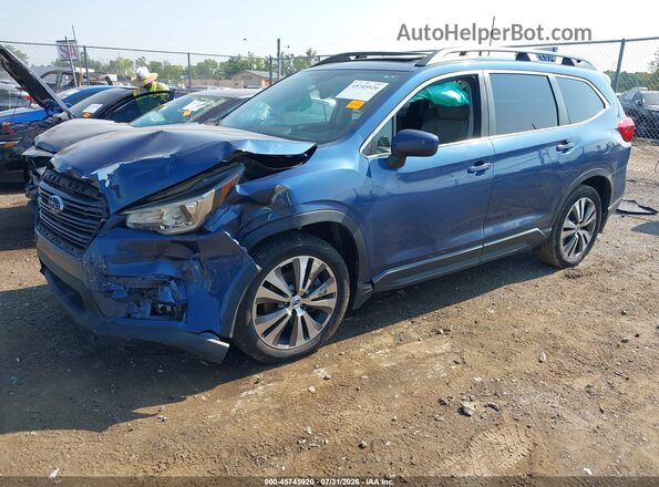 4S4WMAHD3K3434972 2019 SUBARU ASCENT Blue Front left