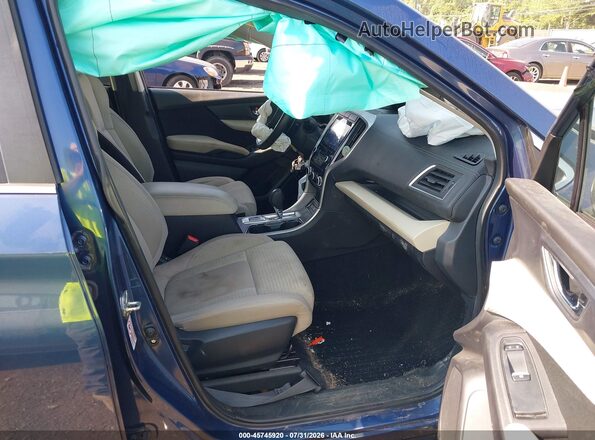 4S4WMAHD3K3434972 2019 SUBARU ASCENT Blue Front interior view