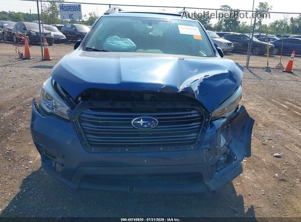 4S4WMAHD3K3434972 2019 SUBARU ASCENT Blue Front view
