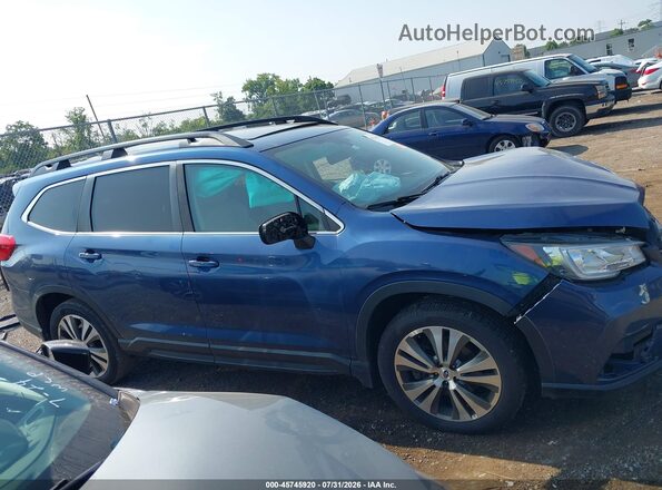 4S4WMAHD3K3434972 2019 SUBARU ASCENT Blue 360 interior view