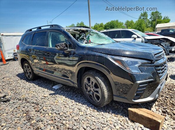 4S4WMAHD3R3408995 2024 SUBARU ASCENT Черный Передняя правая четверть