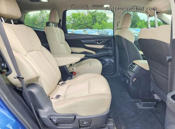 4S4WMAHD5K3455046 2019 SUBARU ASCENT Blue უკანა სალონის ხედი