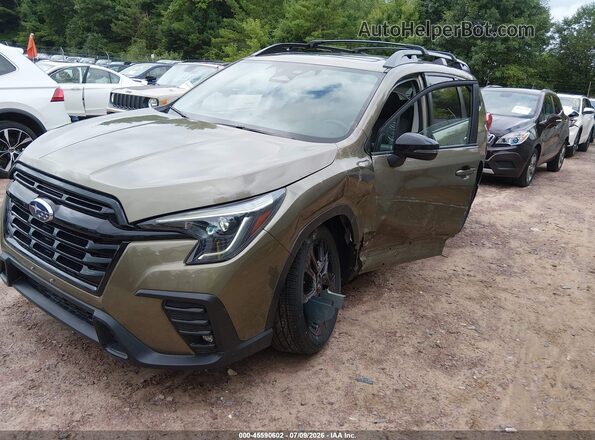 4S4WMAHD5P3416691 2023 SUBARU ASCENT Green წინა მარცხენა ხედი სამი მეოთხედიდან