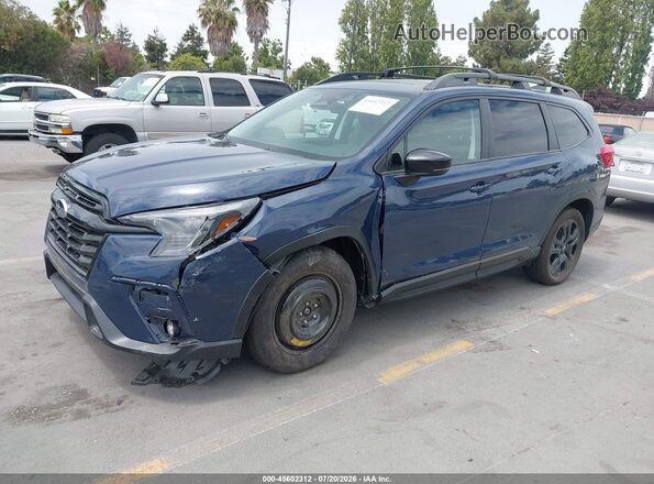 4S4WMAHD7R3426027 2024 SUBARU ASCENT Blue Vista tres cuartos delantera izquierda