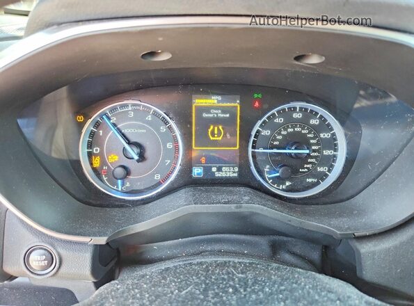 4S4WMAJD0L3431541 2020 SUBARU ASCENT White Instrument cluster view