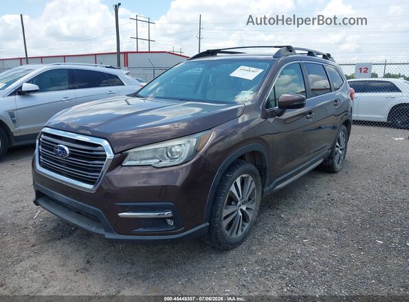 4S4WMAJD3L3421571 2020 SUBARU ASCENT Dark Brown წინა მარცხენა ხედი სამი მეოთხედიდან