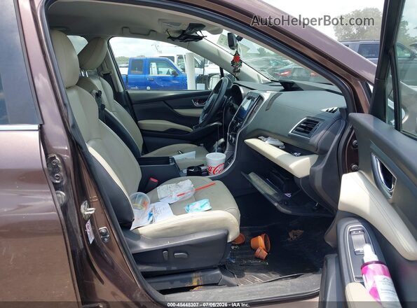 4S4WMAJD3L3421571 2020 SUBARU ASCENT Dark Brown წინა სალონის ხედი