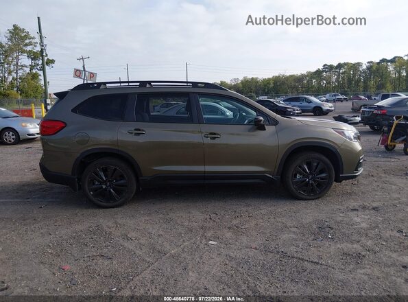 4S4WMAJD5N3423826 2022 SUBARU ASCENT Green Rear interior view
