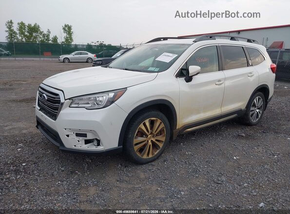 4S4WMAJD6M3445428 2021 SUBARU ASCENT White წინა მარცხენა ხედი სამი მეოთხედიდან