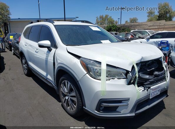 4S4WMAJD7K3420552 2019 SUBARU ASCENT White Widok wnętrza z tyłu