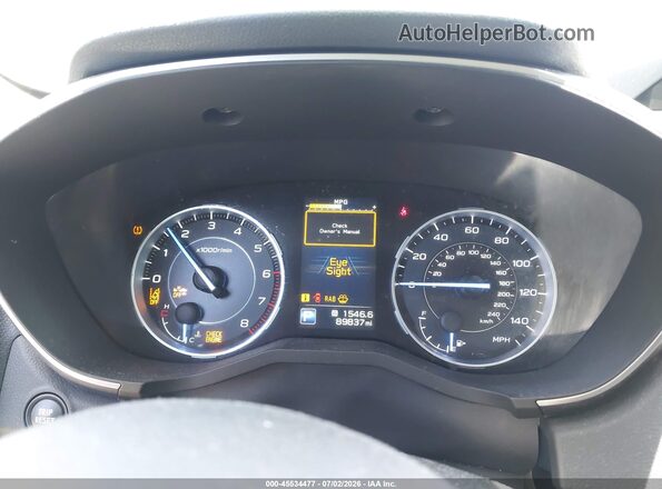 4S4WMAJD7K3420552 2019 SUBARU ASCENT White Widok tylnych siedzeń