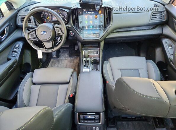 4S4WMAKD2R3420967 2024 SUBARU ASCENT Синий Вид панели приборов