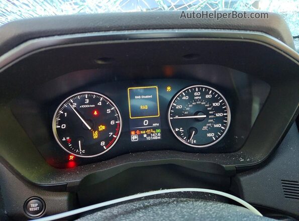 4S4WMAKD2R3420967 2024 SUBARU ASCENT Синий Вид щитка приборов