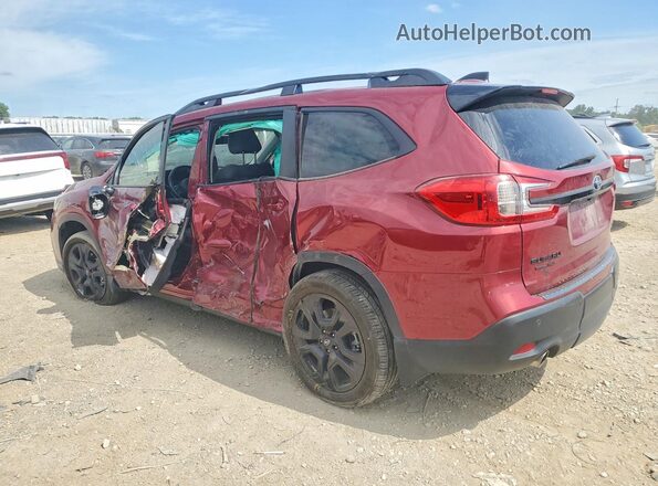 4S4WMAKD5P3407675 2023 SUBARU ASCENT Red Rear left