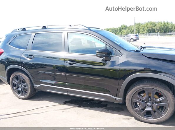 4S4WMAKD8P3450097 2023 SUBARU ASCENT Black Widok wnętrza z tyłu