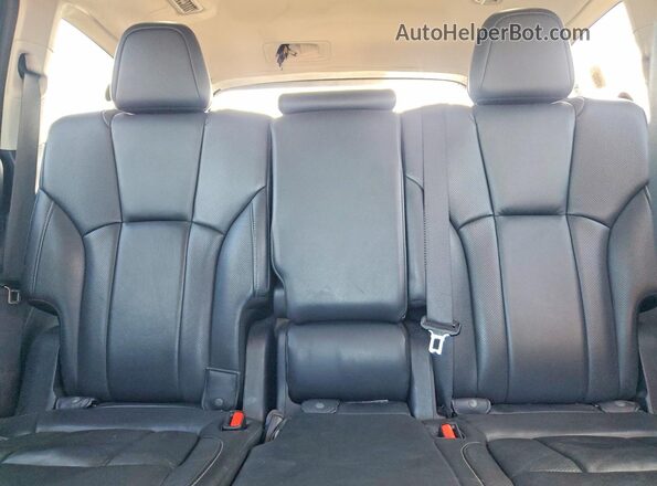 4S4WMALD0L3435411 2020 SUBARU ASCENT Gray Vista de los asientos traseros