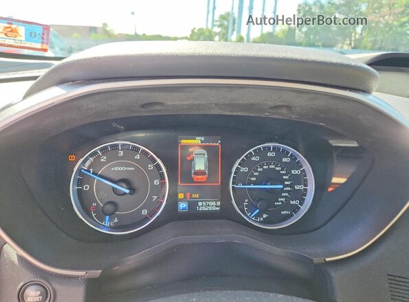 4S4WMALD1L3469468 2020 SUBARU ASCENT White Vista del cuadro de instrumentos