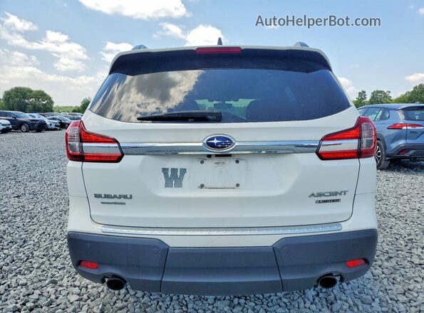 4S4WMALD4K3447771 2019 SUBARU ASCENT White Vista trasera