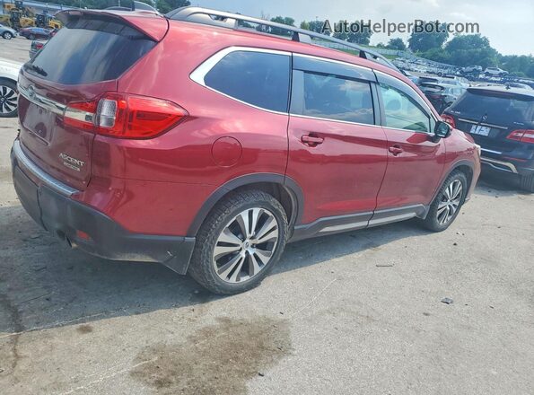 4S4WMALD7K3434447 2019 SUBARU ASCENT Red Tył prawy
