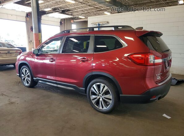 4S4WMAMD2K3411107 2019 SUBARU ASCENT Red Задня ліва чверть