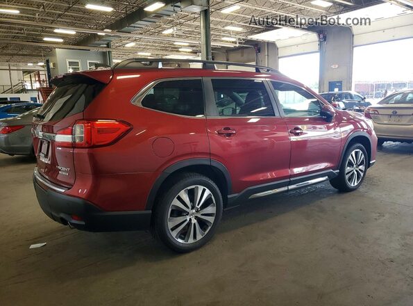 4S4WMAMD2K3411107 2019 SUBARU ASCENT Red Задня права чверть