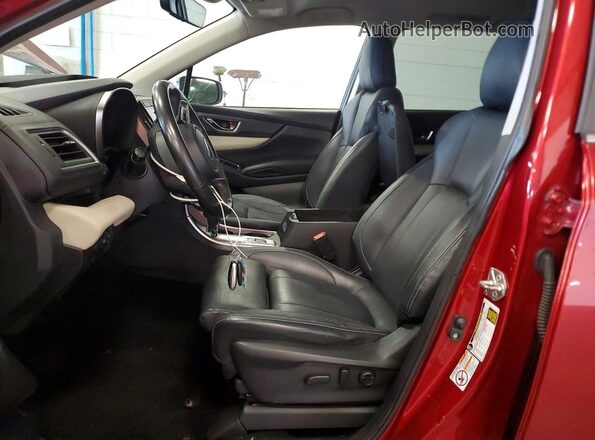 4S4WMAMD2K3411107 2019 SUBARU ASCENT Red Вид салону спереду