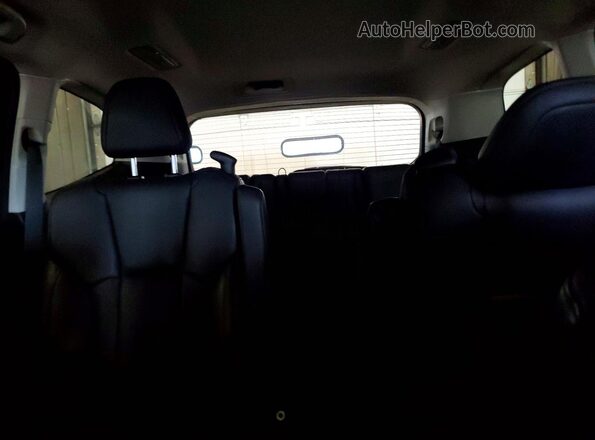 4S4WMAMD2K3411107 2019 SUBARU ASCENT Red Вид задніх сидінь