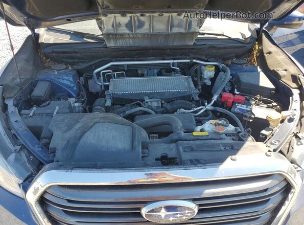 4S4WMAMD4K3404823 2019 SUBARU ASCENT Blue Vista del compartimento del motor