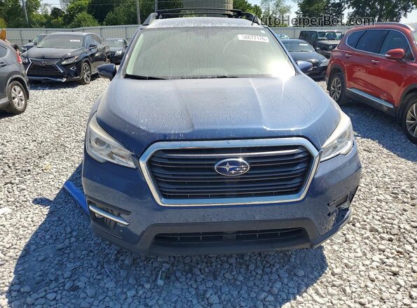 4S4WMAMD4K3404823 2019 SUBARU ASCENT Blue Vista frontal