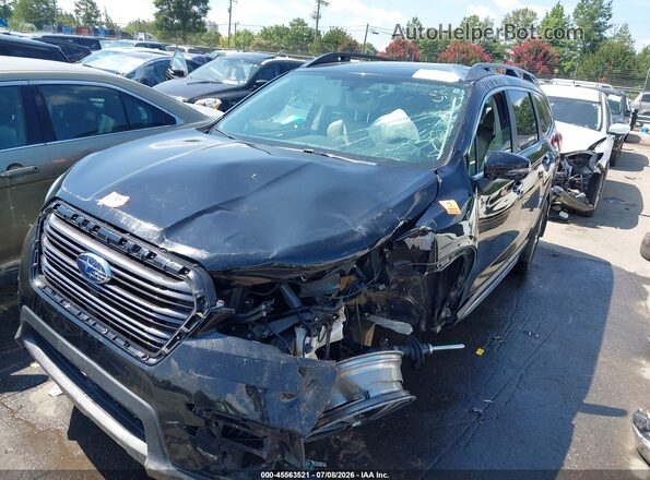 4S4WMAMD4K3472748 2019 SUBARU ASCENT Black წინა ხედი